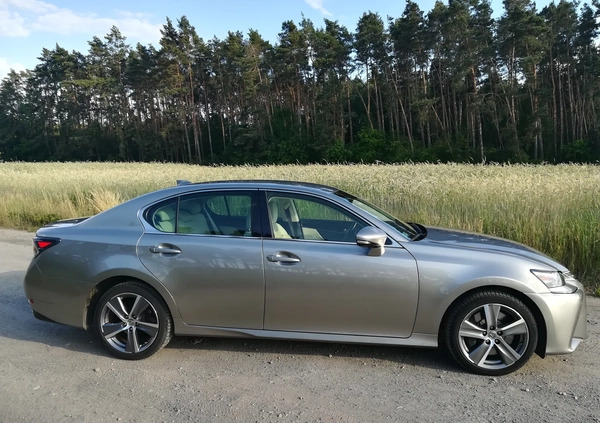 Lexus GS cena 104900 przebieg: 105000, rok produkcji 2017 z Krotoszyn małe 379